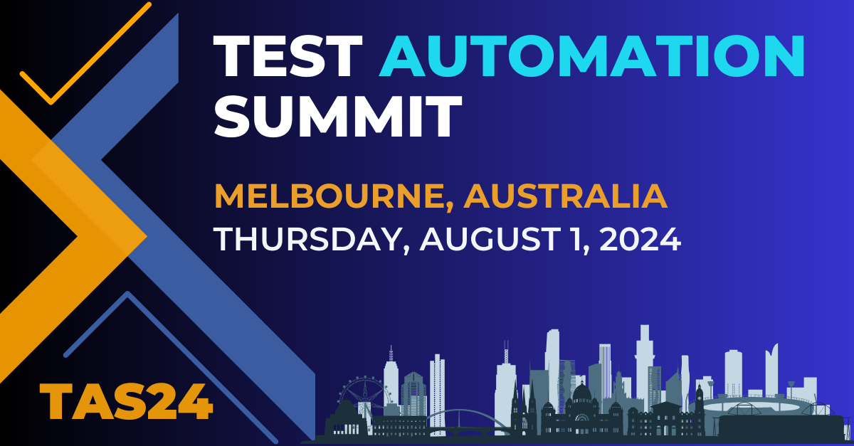 Schedule› Test Automation Summit Melbourne, 2024