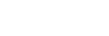 White abstract logo silhouette on a black background