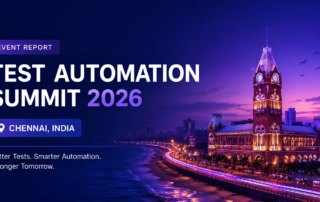 Test Automation Summit. Chennai