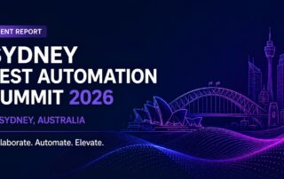 Test Automation Summit 2026 in Sydney